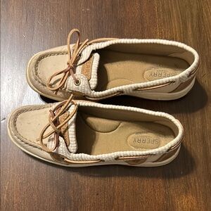 Sperry Casual Boat Shoes in Beige